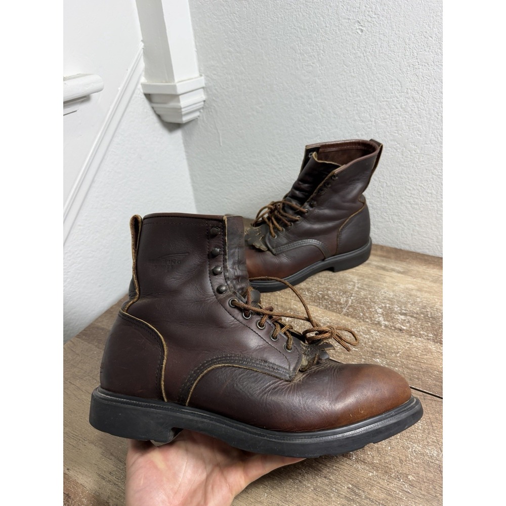 Vintage Red Wing 931 Supersole Western Work Boots USA Made 11.5 US